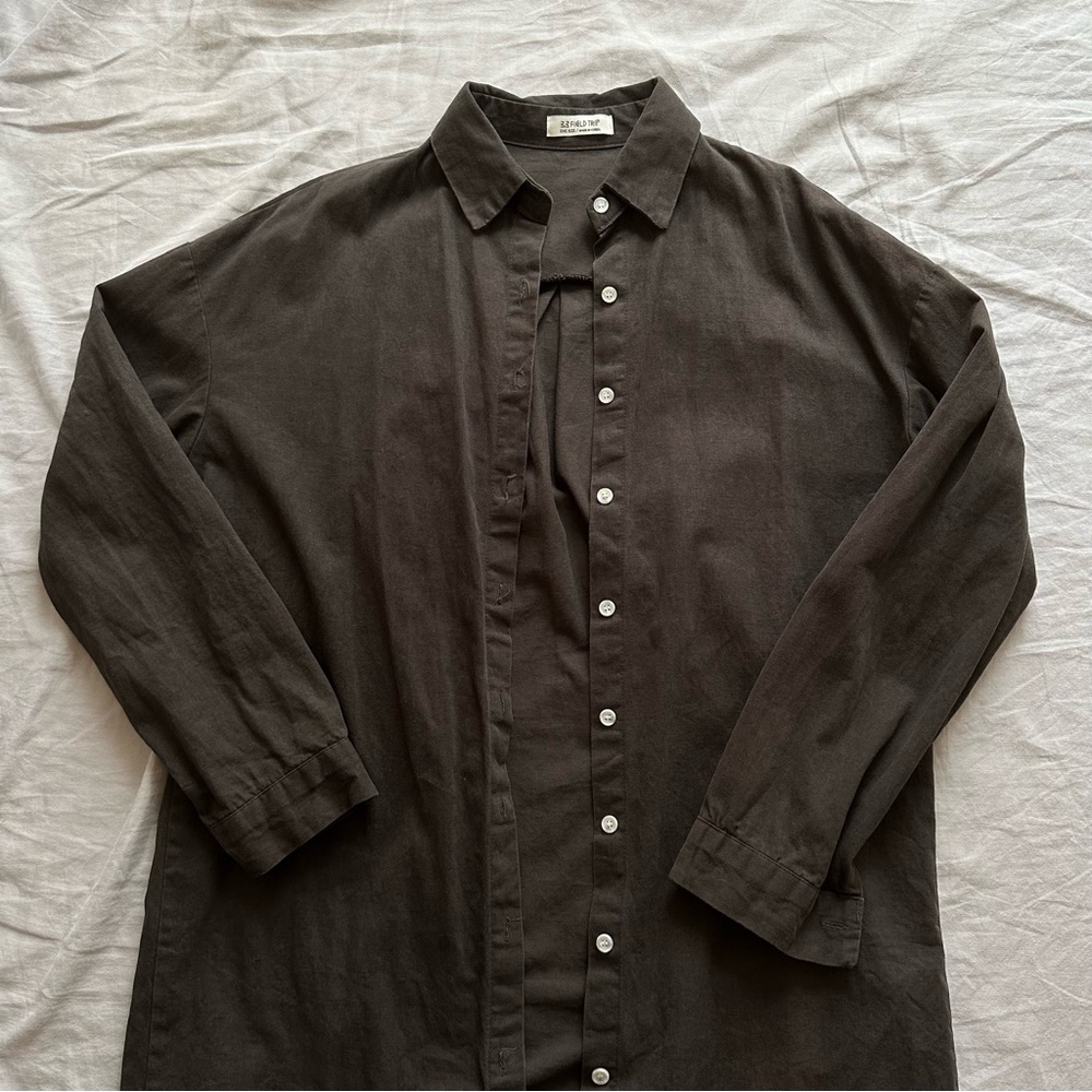 3.3 field trip aland long button down shirt